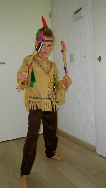 het indianenpakje